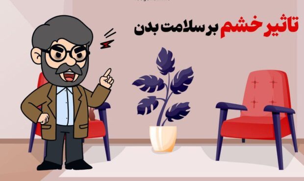 تأثیر خشم بر سلامت بدن تأثیر خشم بر سلامت بدن